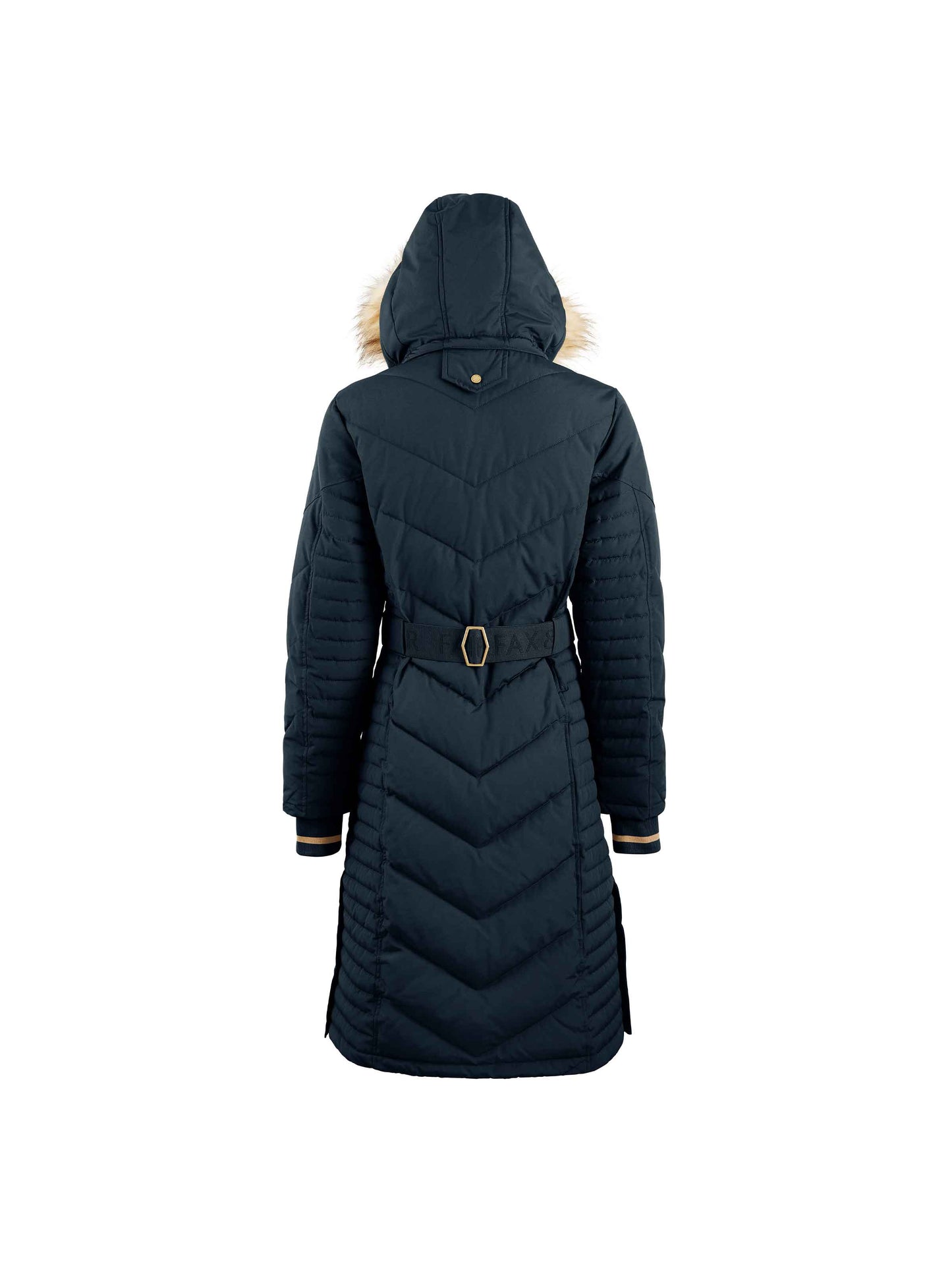 Charlotte Longline Coat Navy