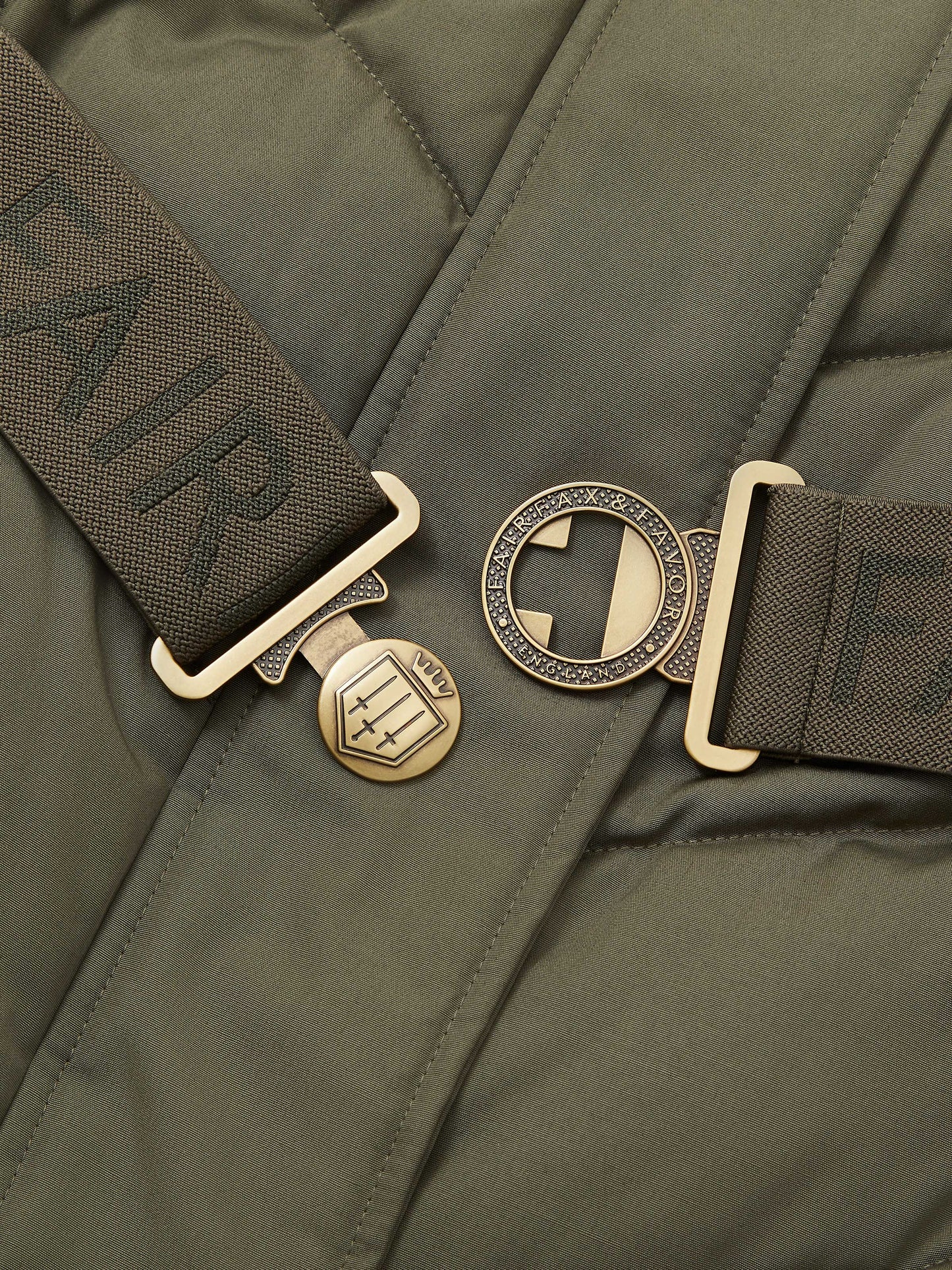 Charlotte Longline Coat Khaki