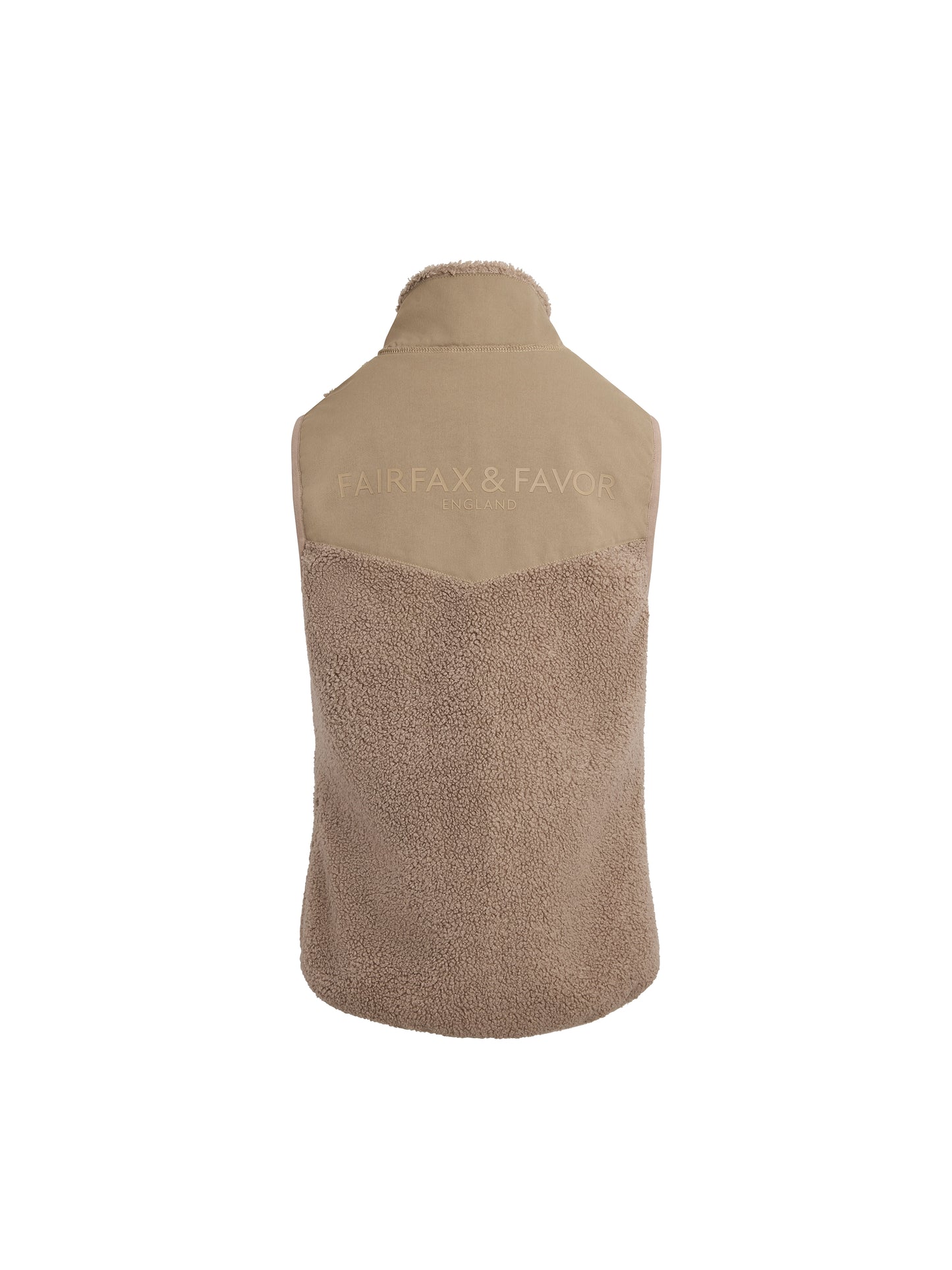 Agnes Fleece Gilet - Fawn