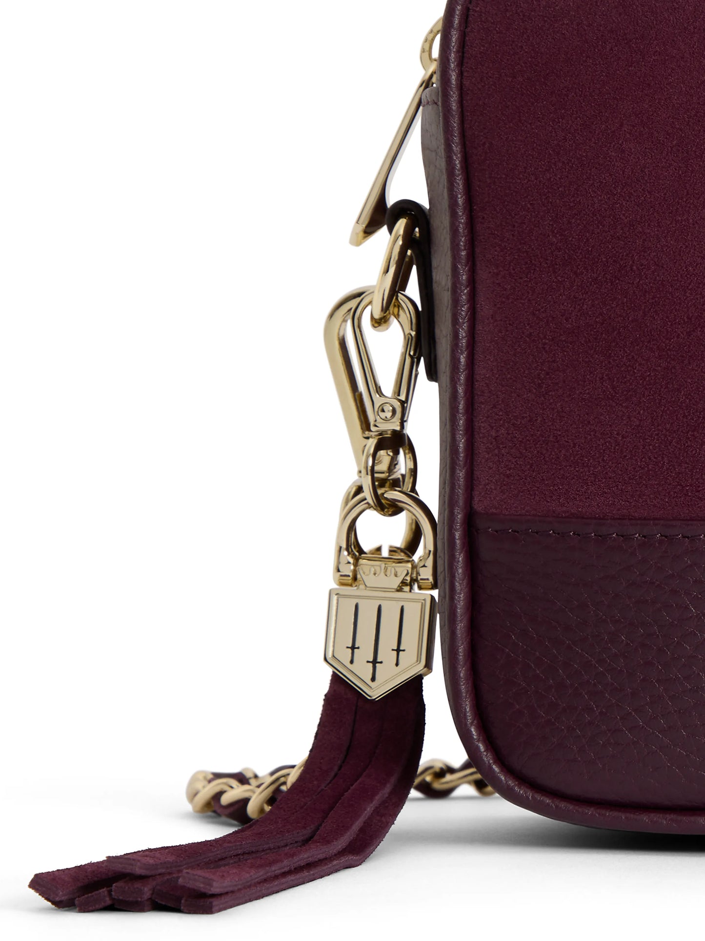Stockist Exclusive 'Finsbury' Elderberry Suede