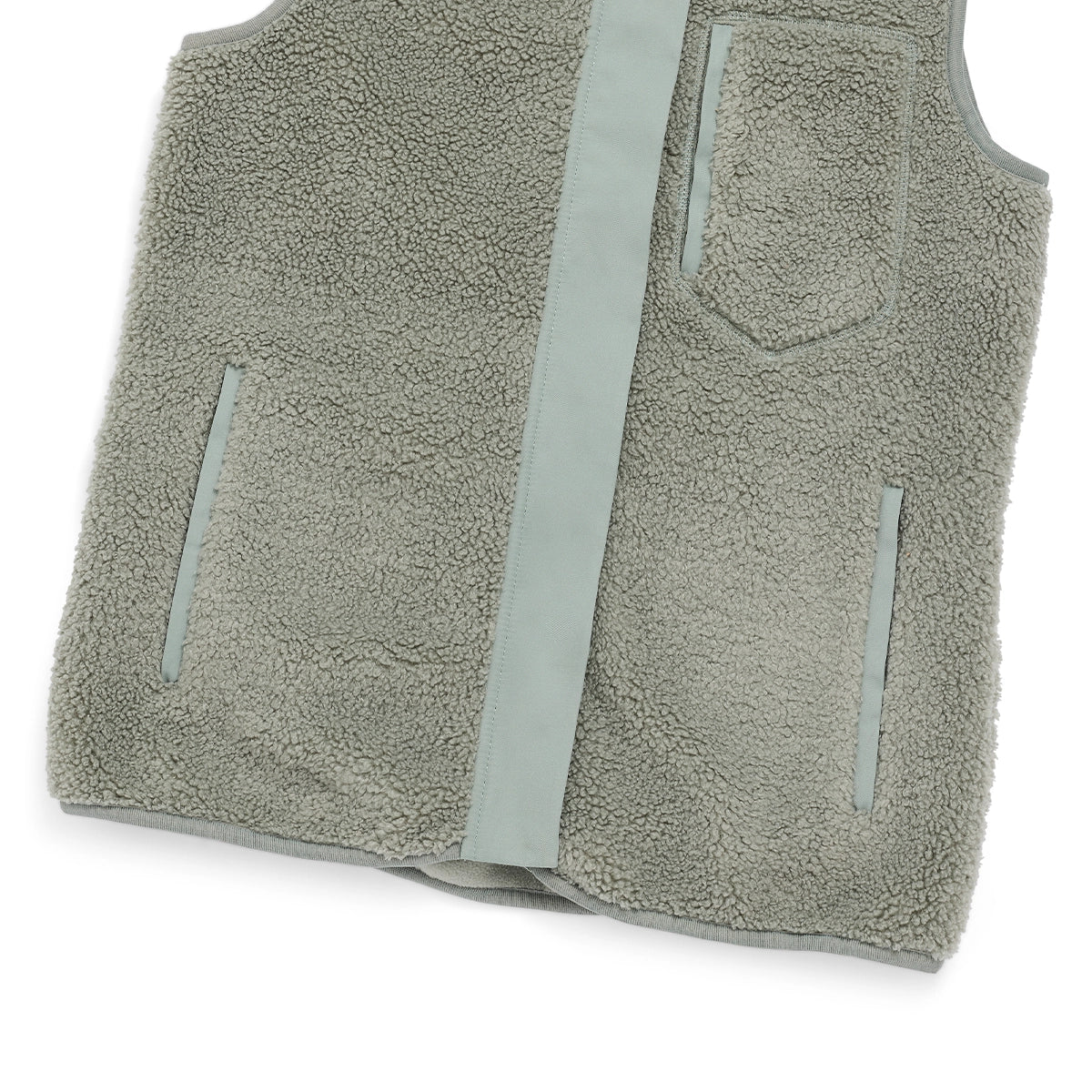 Agnes Fleece Gilet - Pistachio