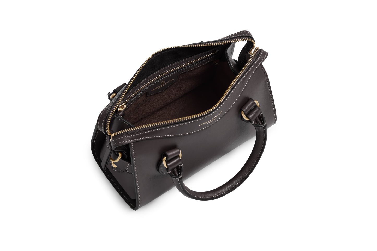 Mini Kew Mahogany Leather