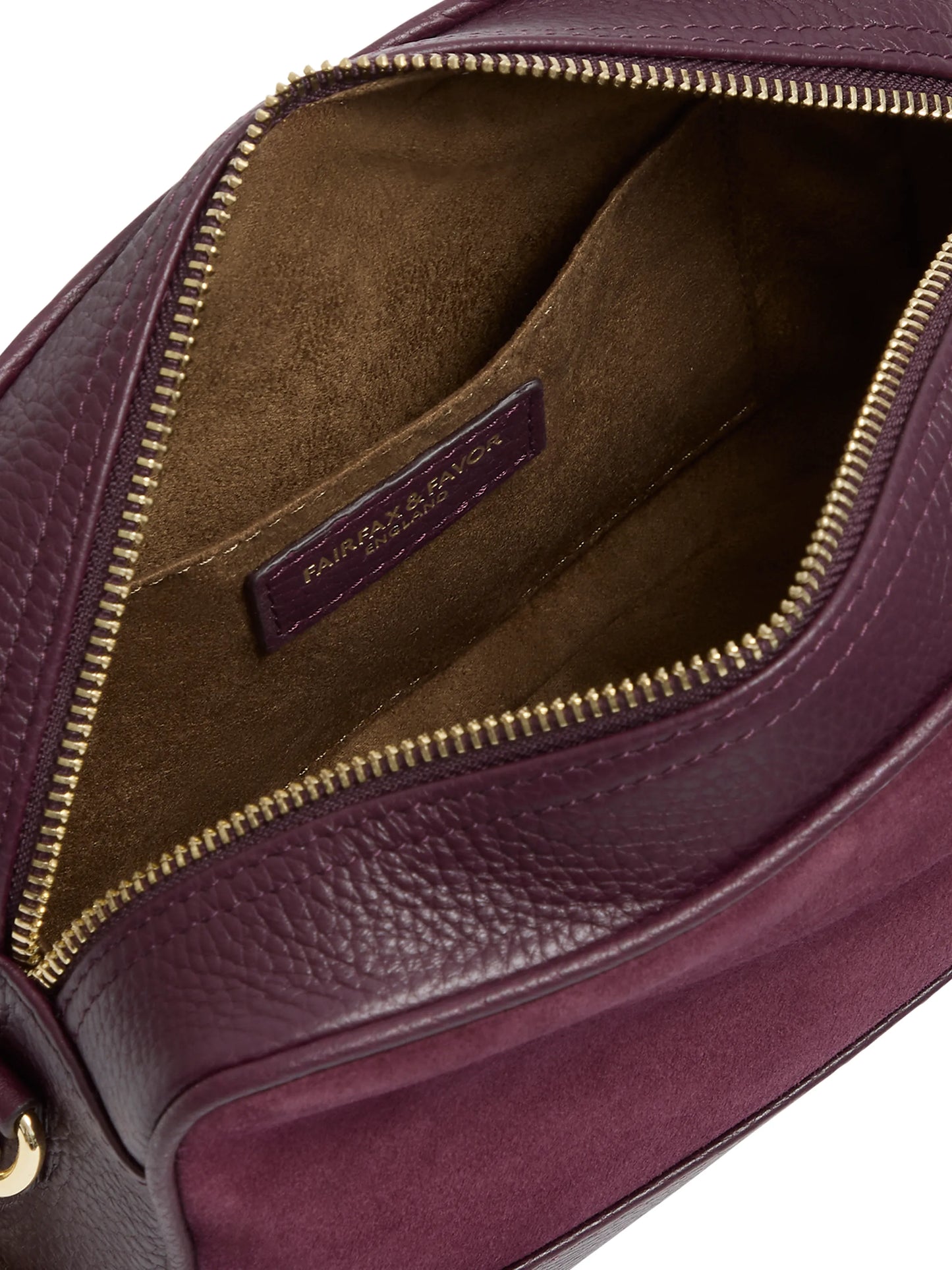 Stockist Exclusive 'Finsbury' Elderberry Suede