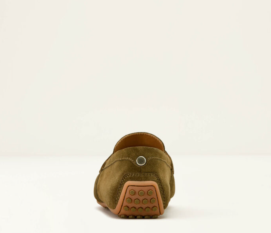 Selene Dark Olive Suede