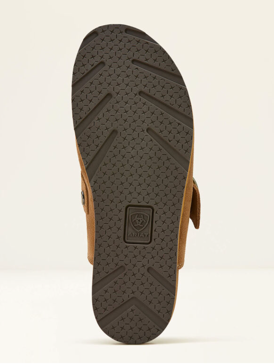 Country Mule Caramel Suede