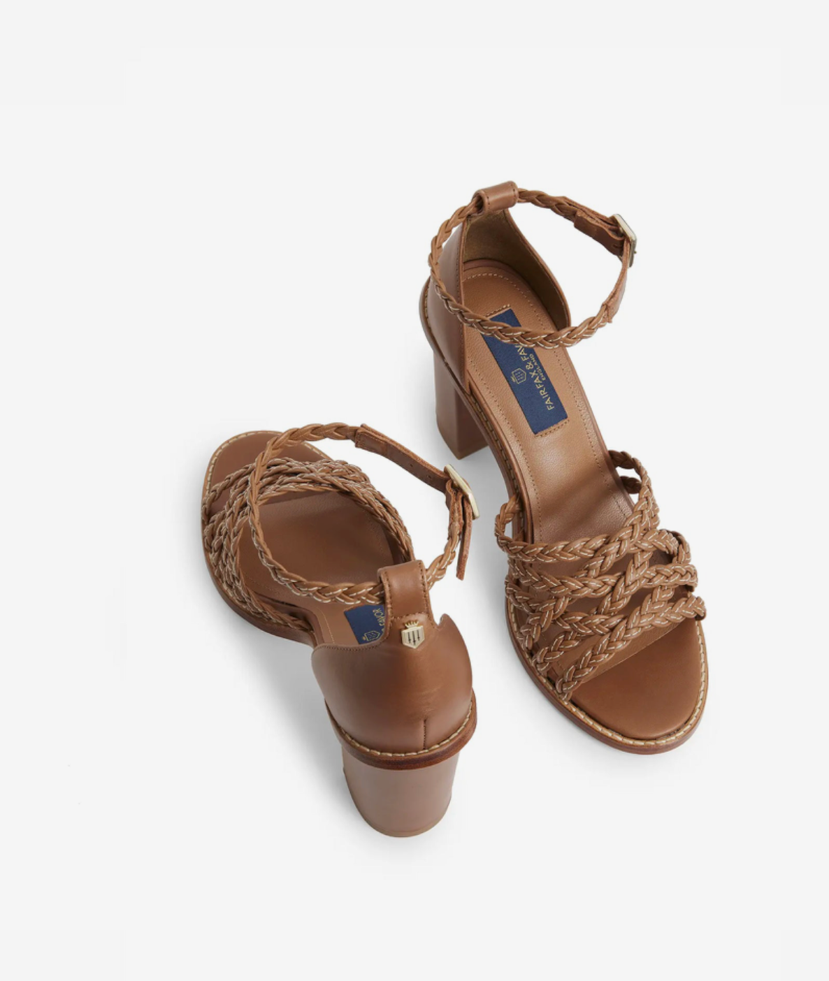 Seville Heel Tan Leather