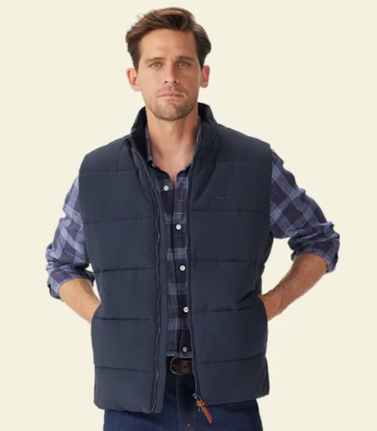 Padstow Vest Navy
