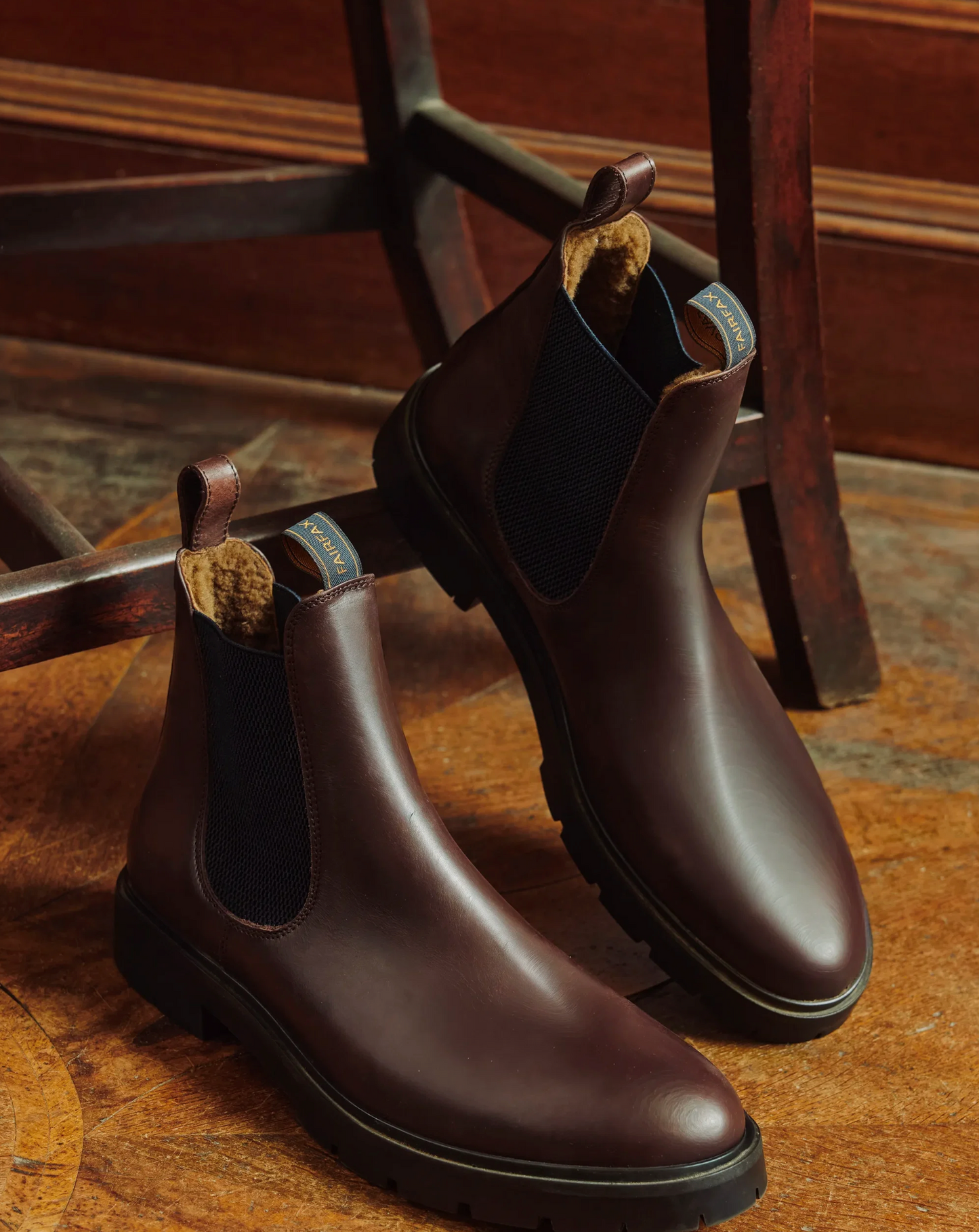 Shearling Trafalgar Mahogany