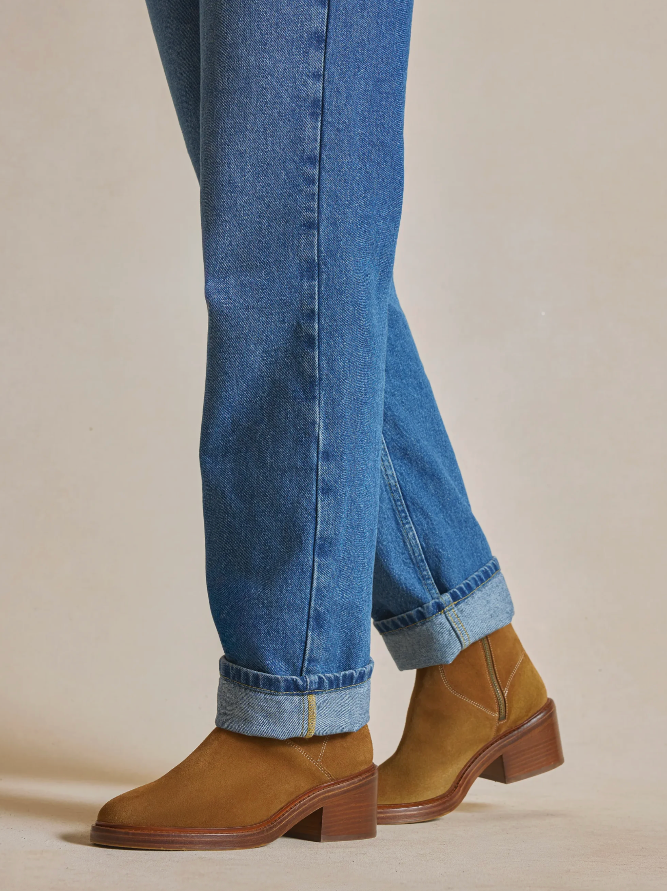 Outon Tan Ankle Boot