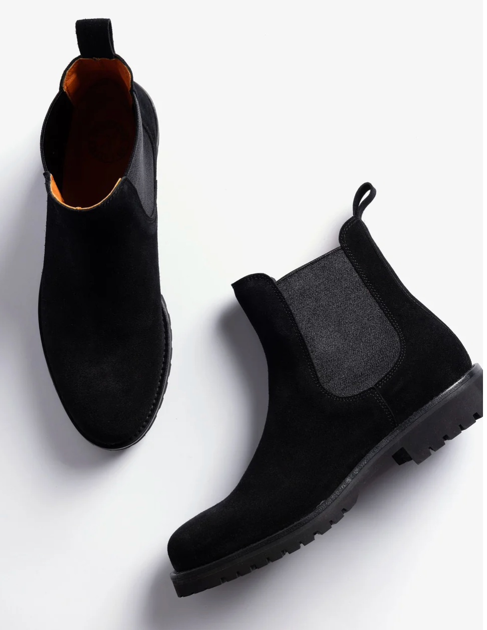 Horatio Black Suede