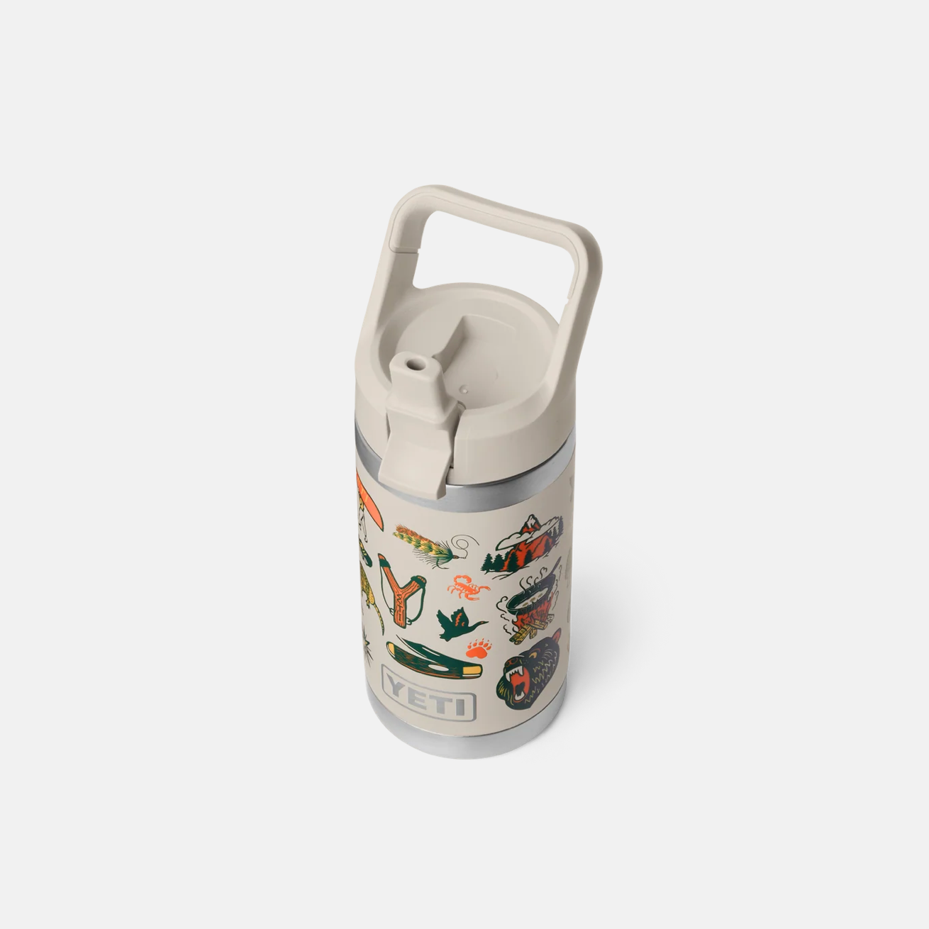 12oz Straw Kids Bottle - Cape Summer Camp