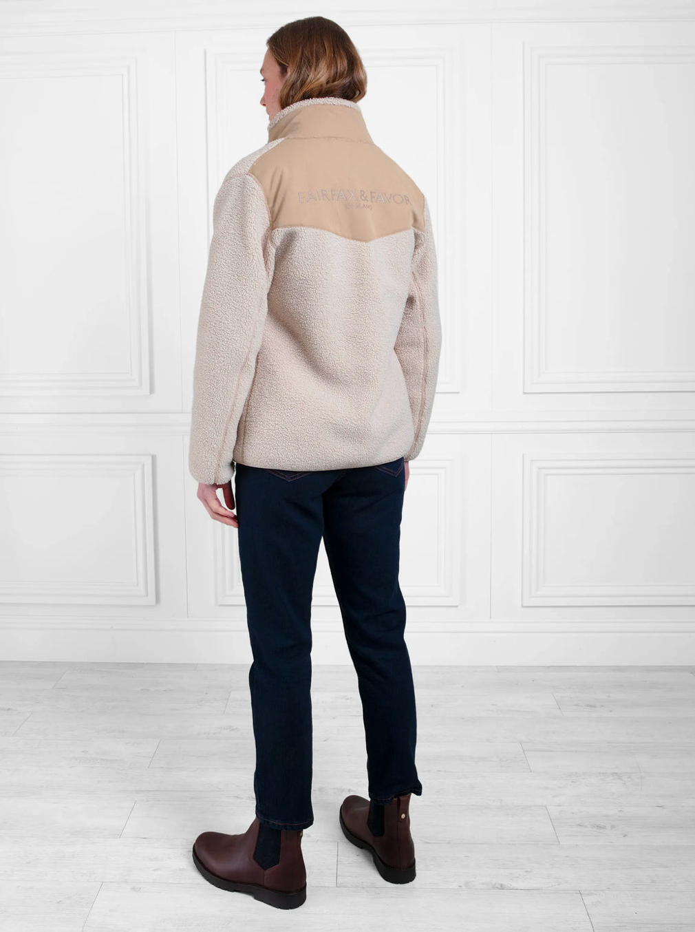 Agnes Fleece Jacket - Ecru