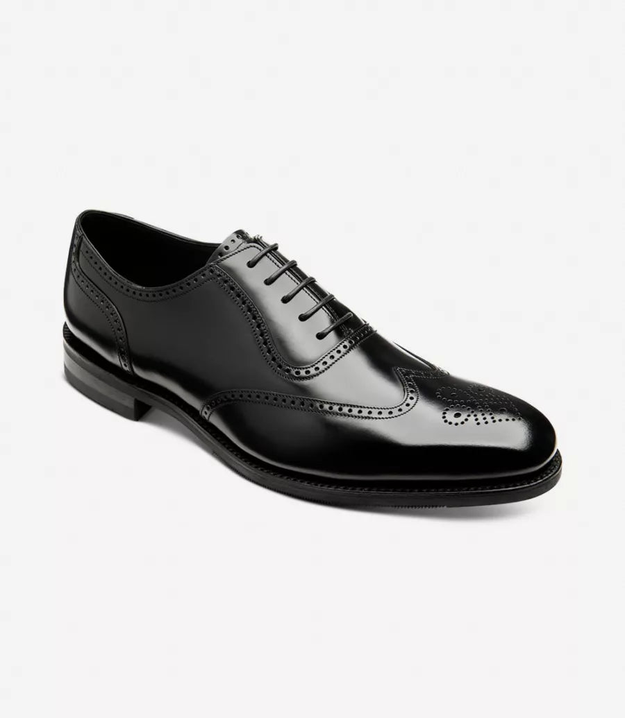 'Tay' Black Polished Calf