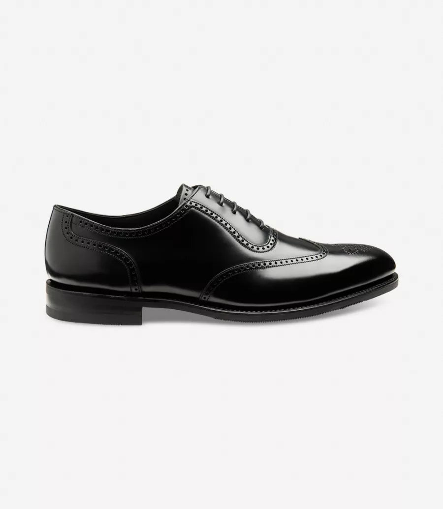 'Tay' Black Polished Calf