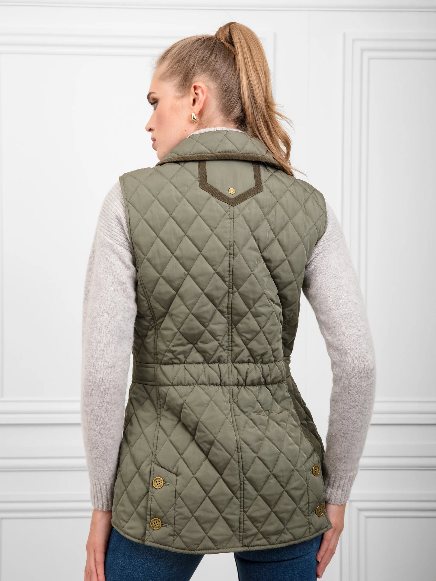 Bella Gilet Khaki