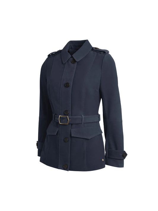 Frances Jacket Navy Suede