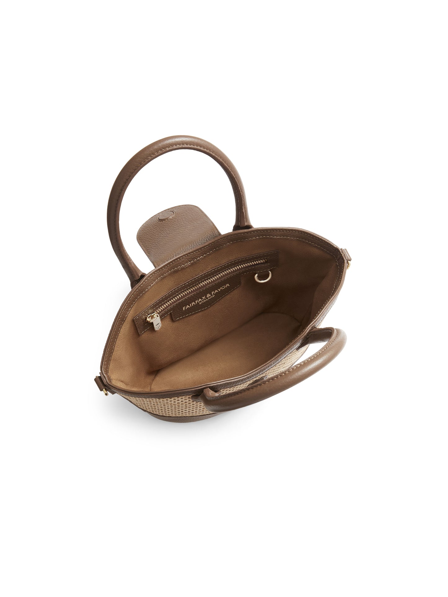 Mini Windsor Basket Bag Tan