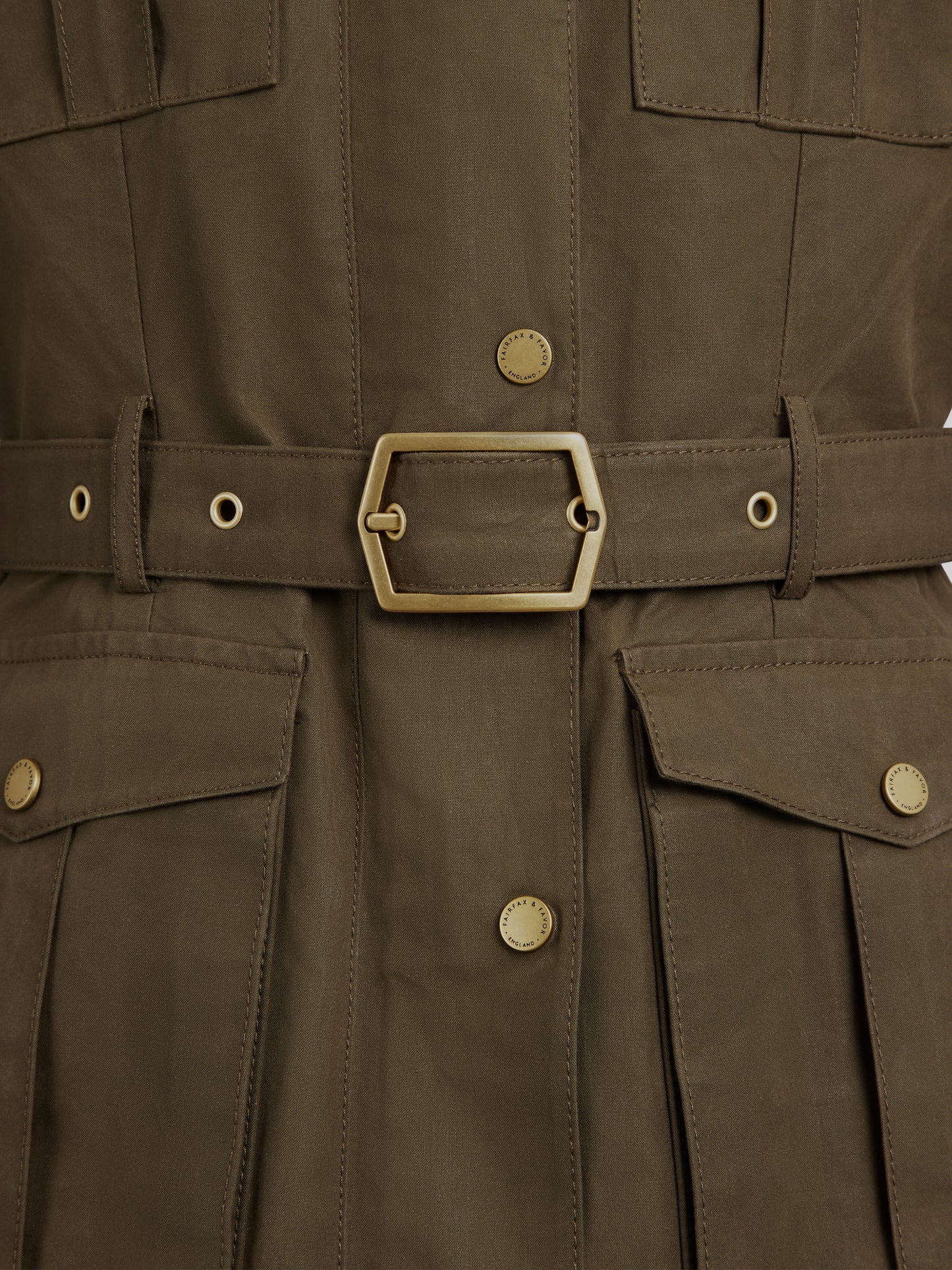 Sadie Wax Jacket Khaki