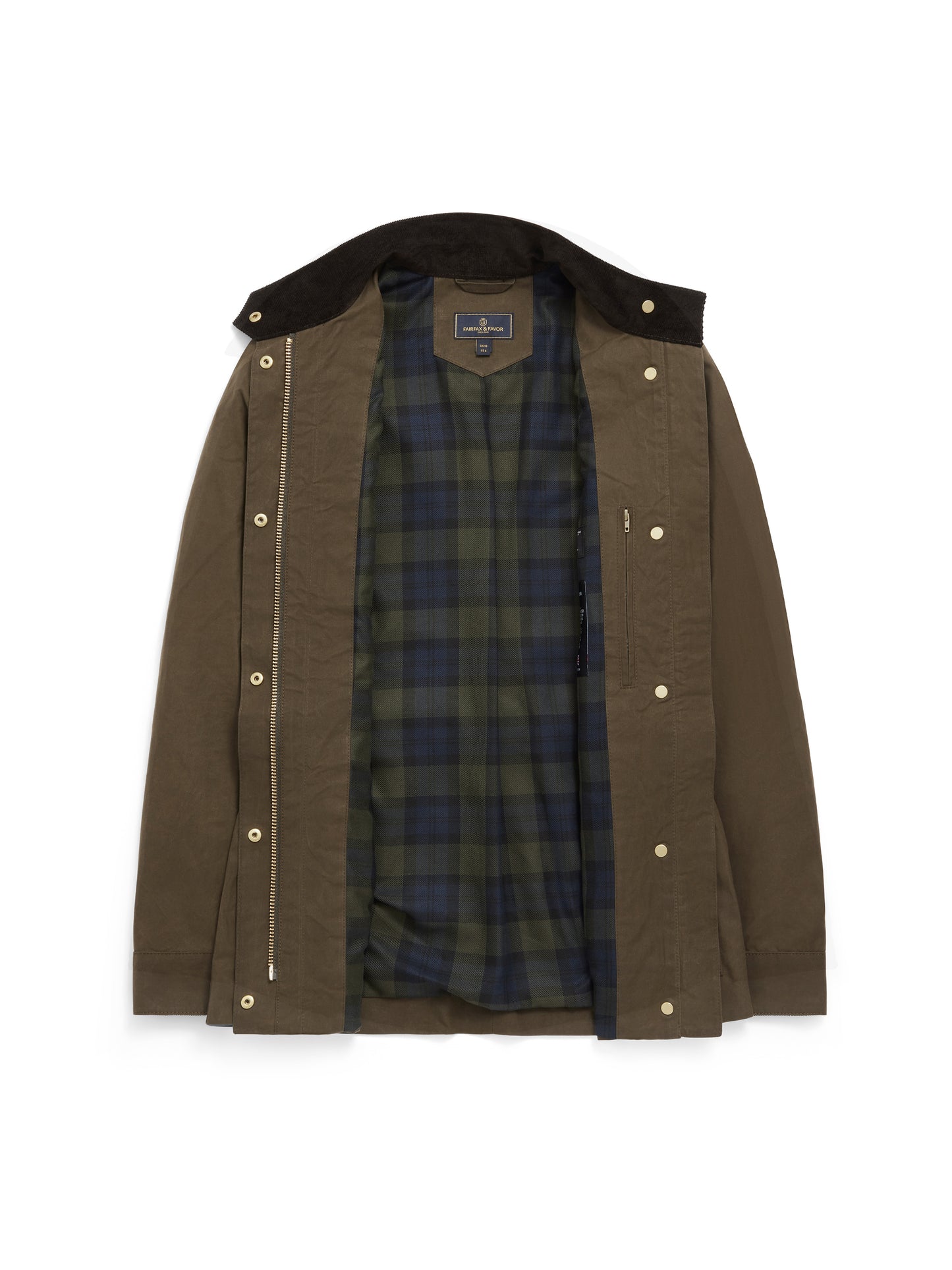 Sadie Wax Jacket Khaki