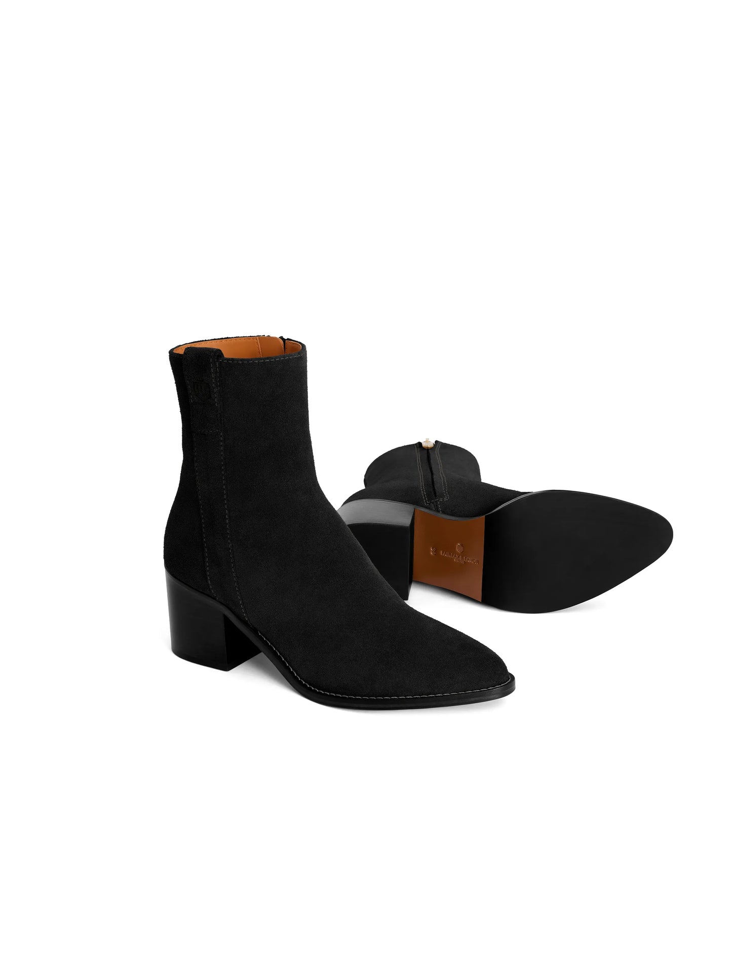 Ludlow Black Suede