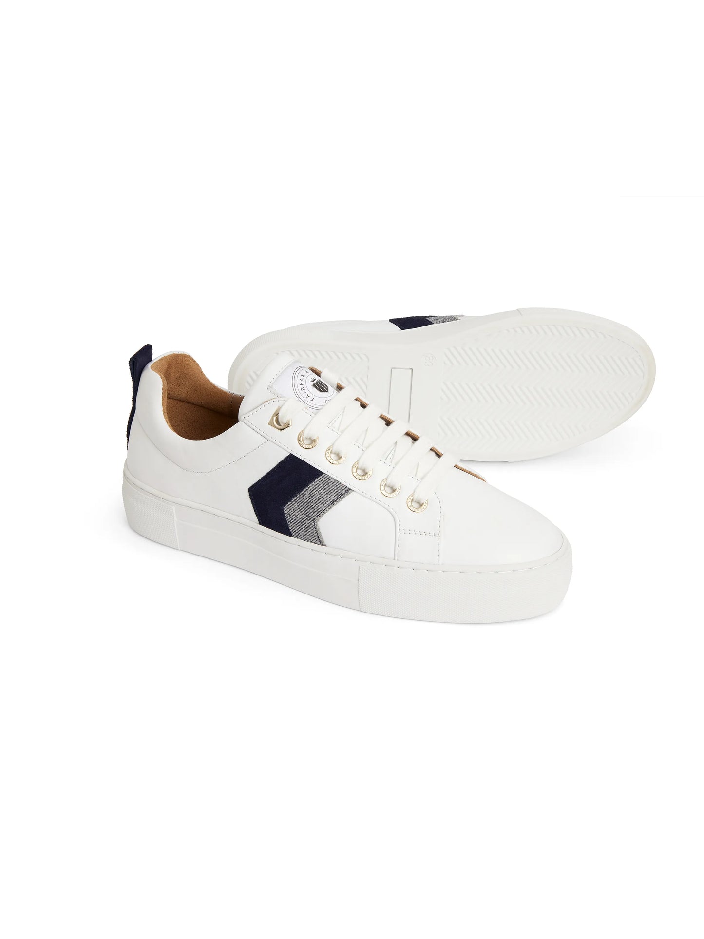 Alexandra Platform Denim & Navy