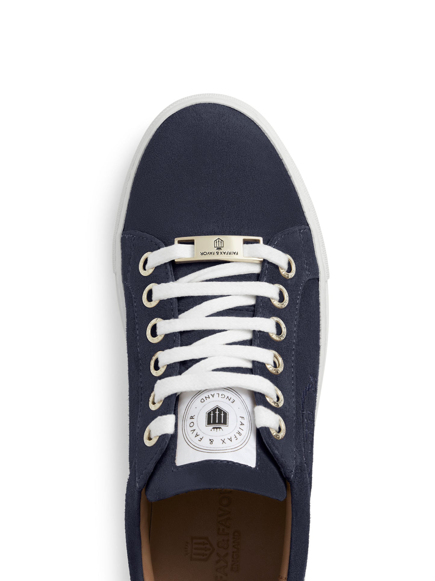 Richmond Navy Suede Trainer