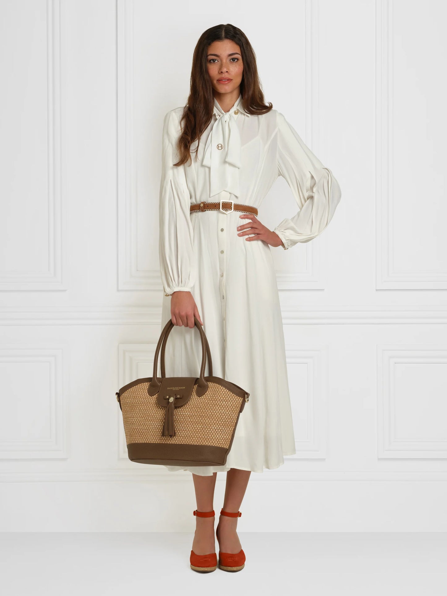 Windsor Basket Bag Tan