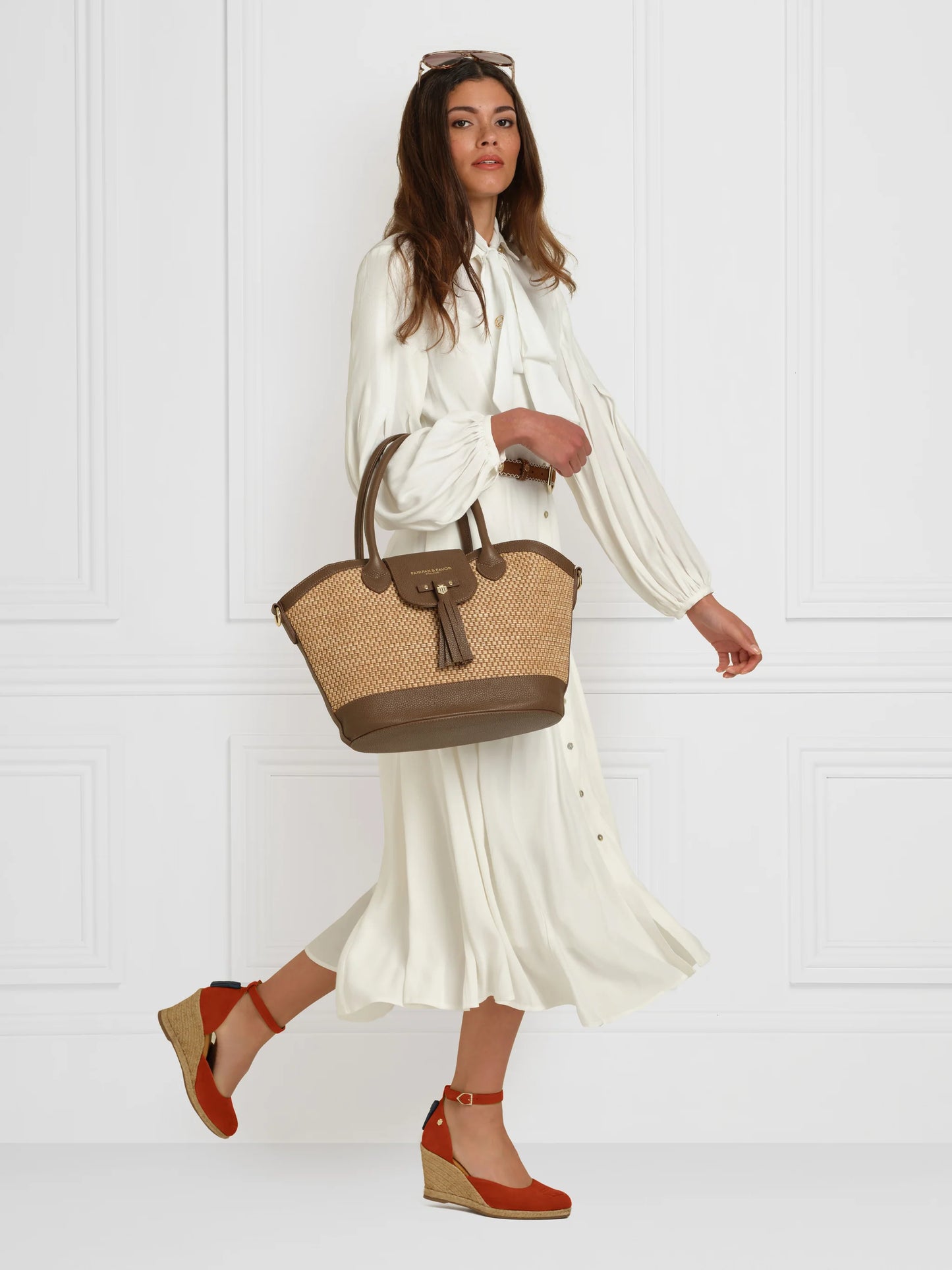 Windsor Basket Bag Tan