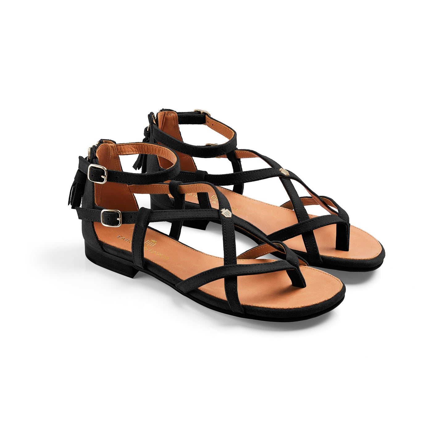 Brancaster Black Sandal