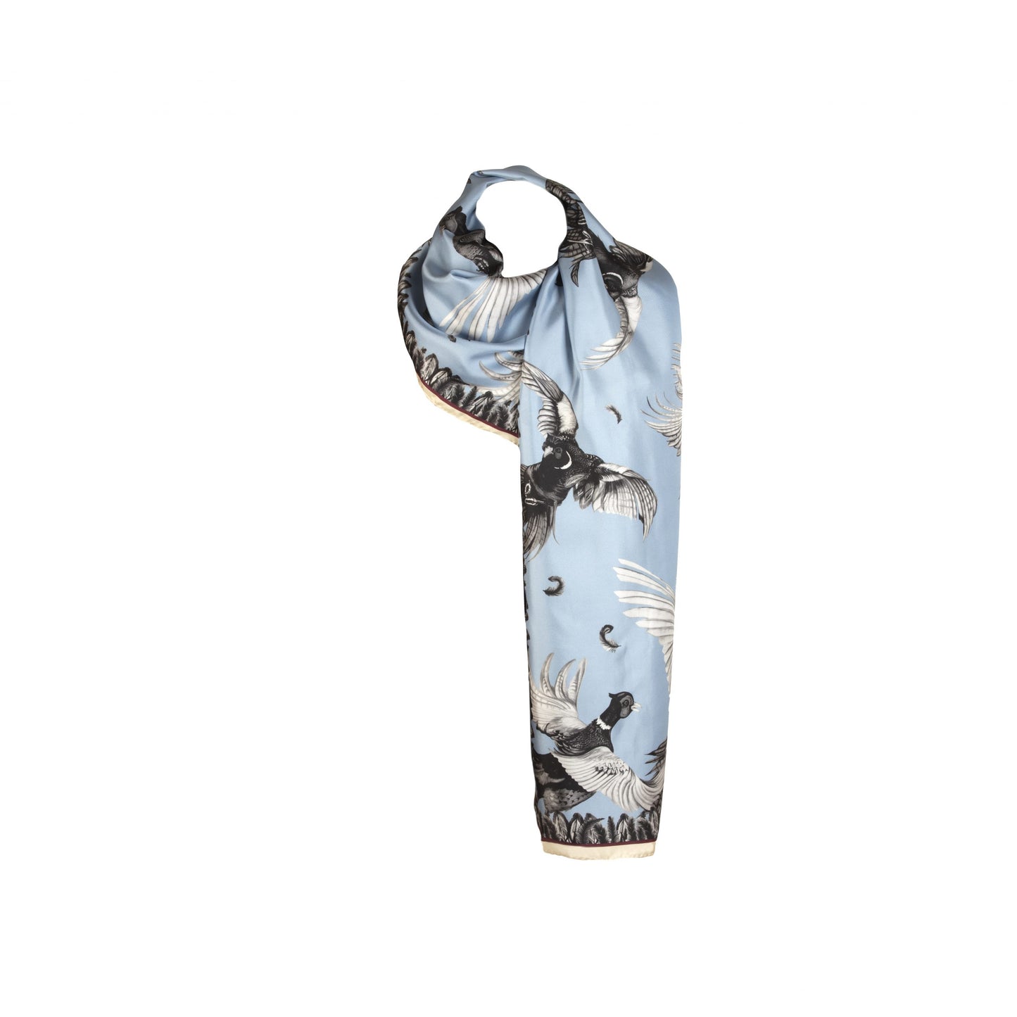 Turf War Monochrome 'Classic' Blue Scarf