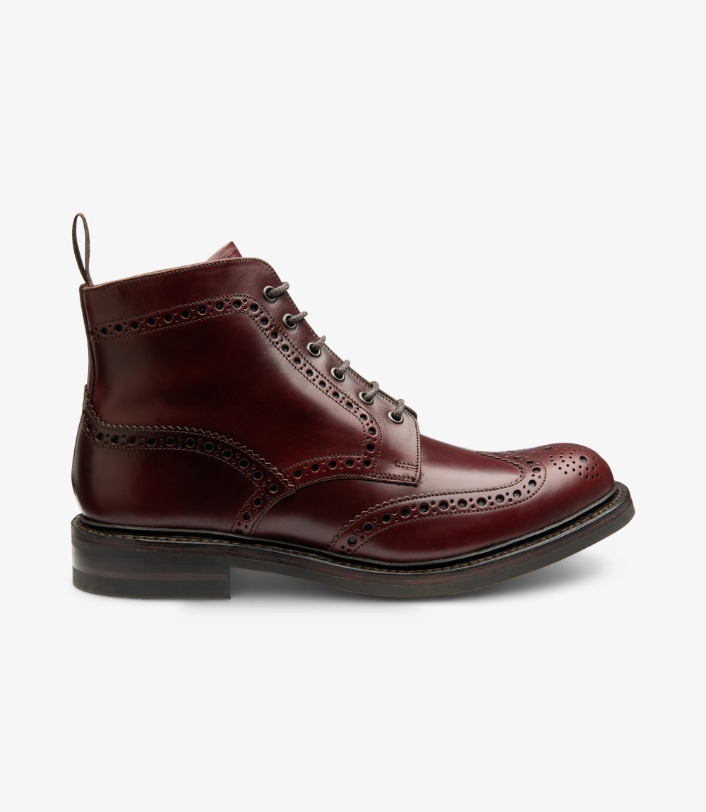 'Bedale' Burgundy Chromexcel Calf