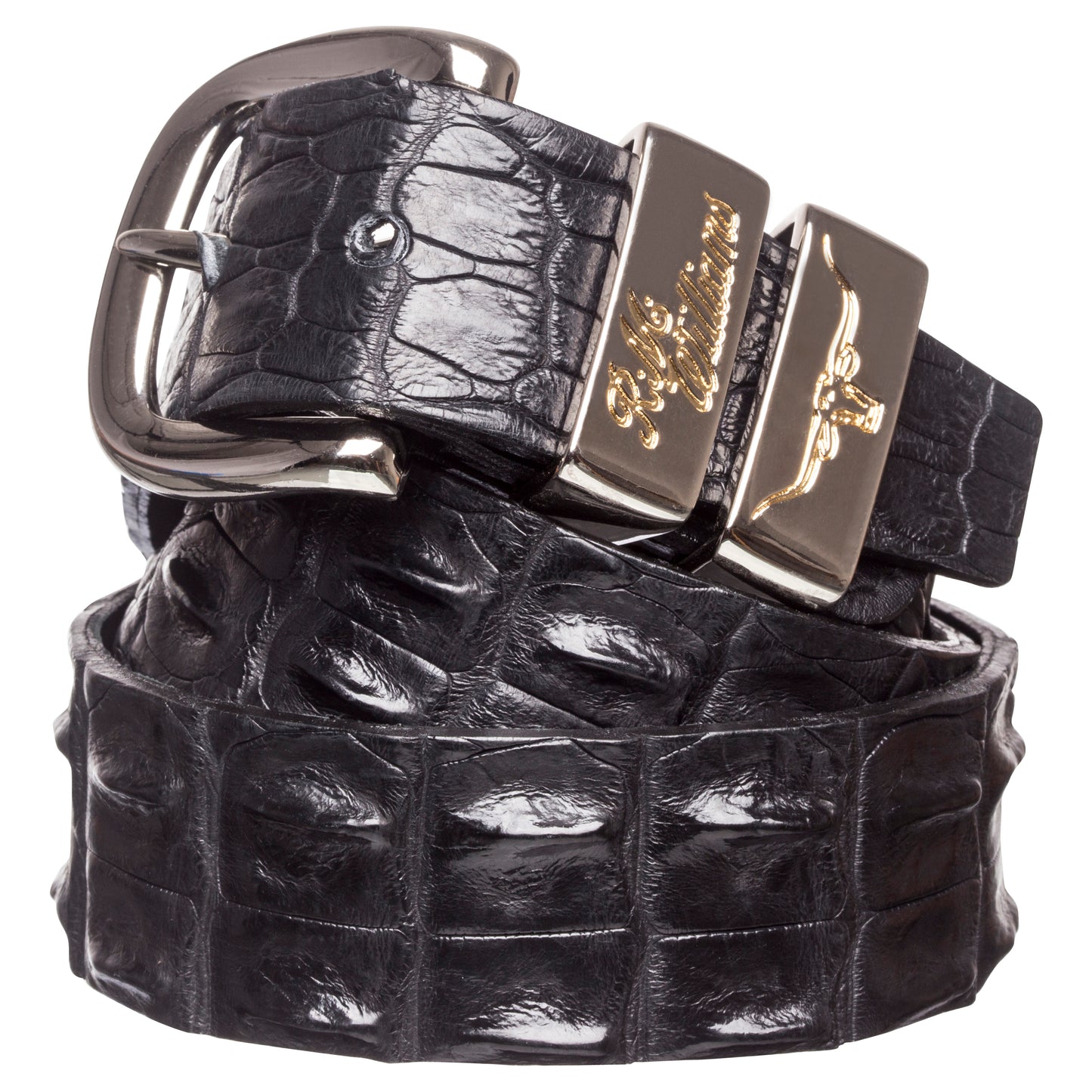 Crocodile Belt Black