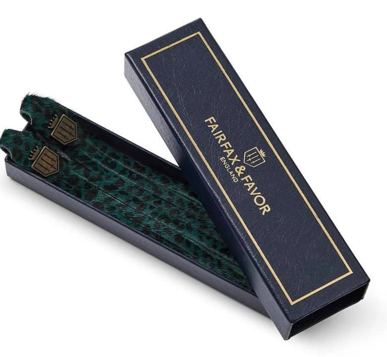 Emerald Jaguar Haircalf Tassels