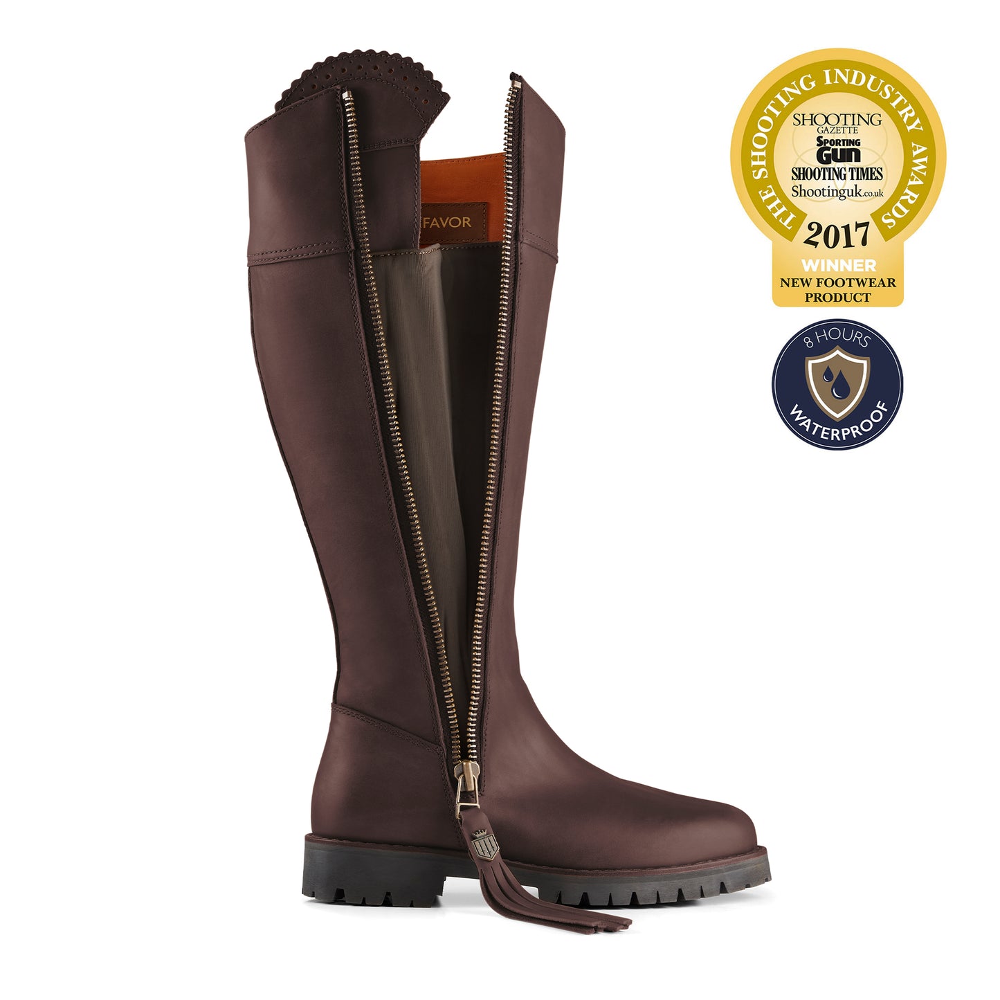 'Explorer' Mahogany Leather