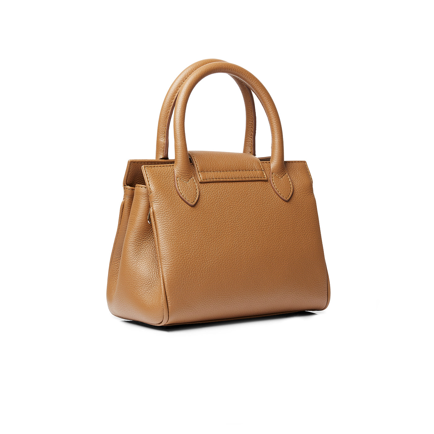 'Mini Windsor' Tan Pebble Leather