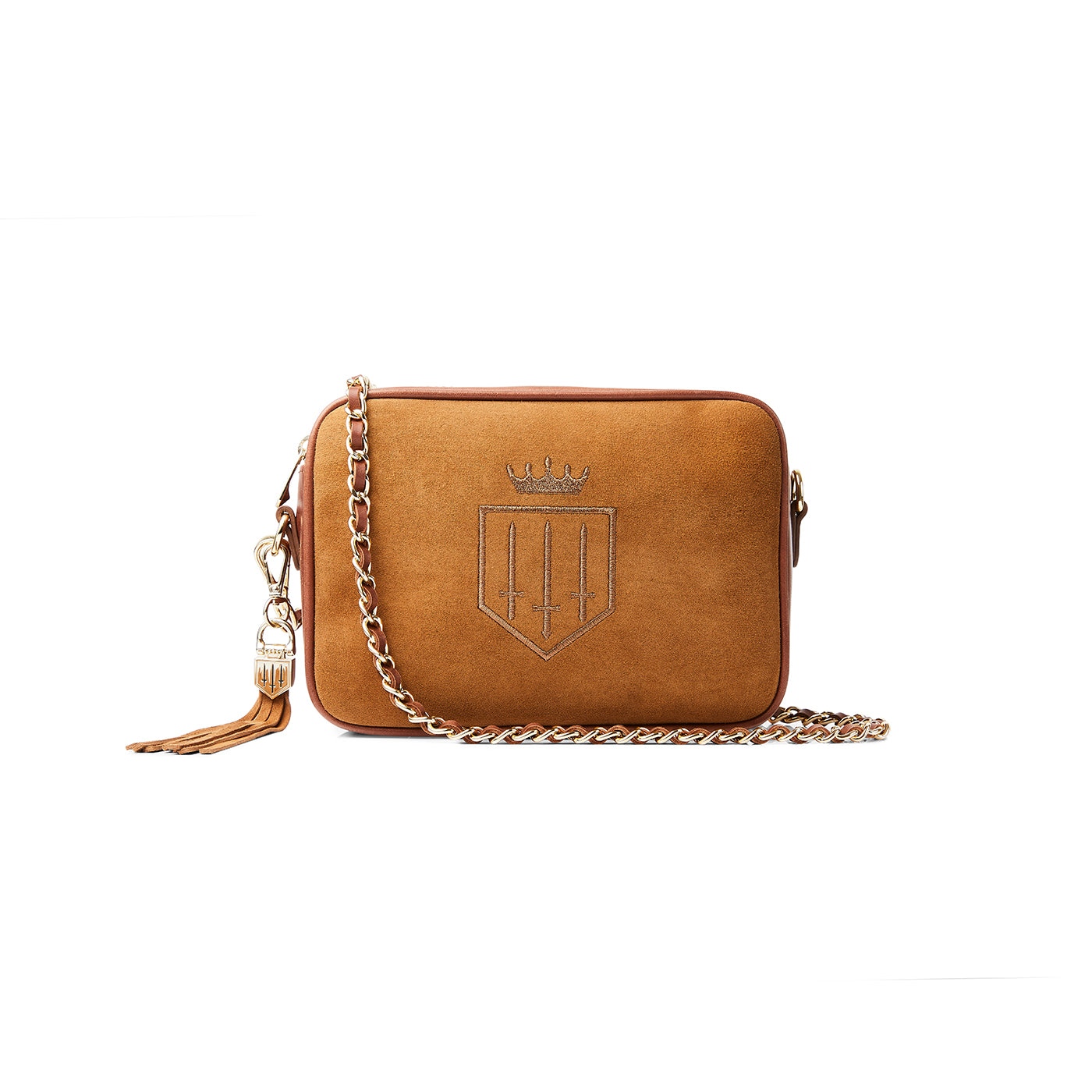 'Finsbury' Tan Suede