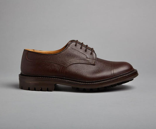 'Matlock' Brown Zug Grain Calf Leather