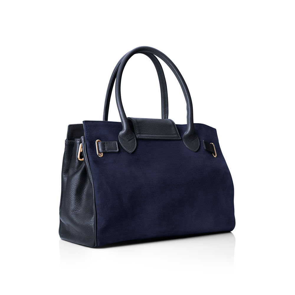 'Windsor' Navy Suede