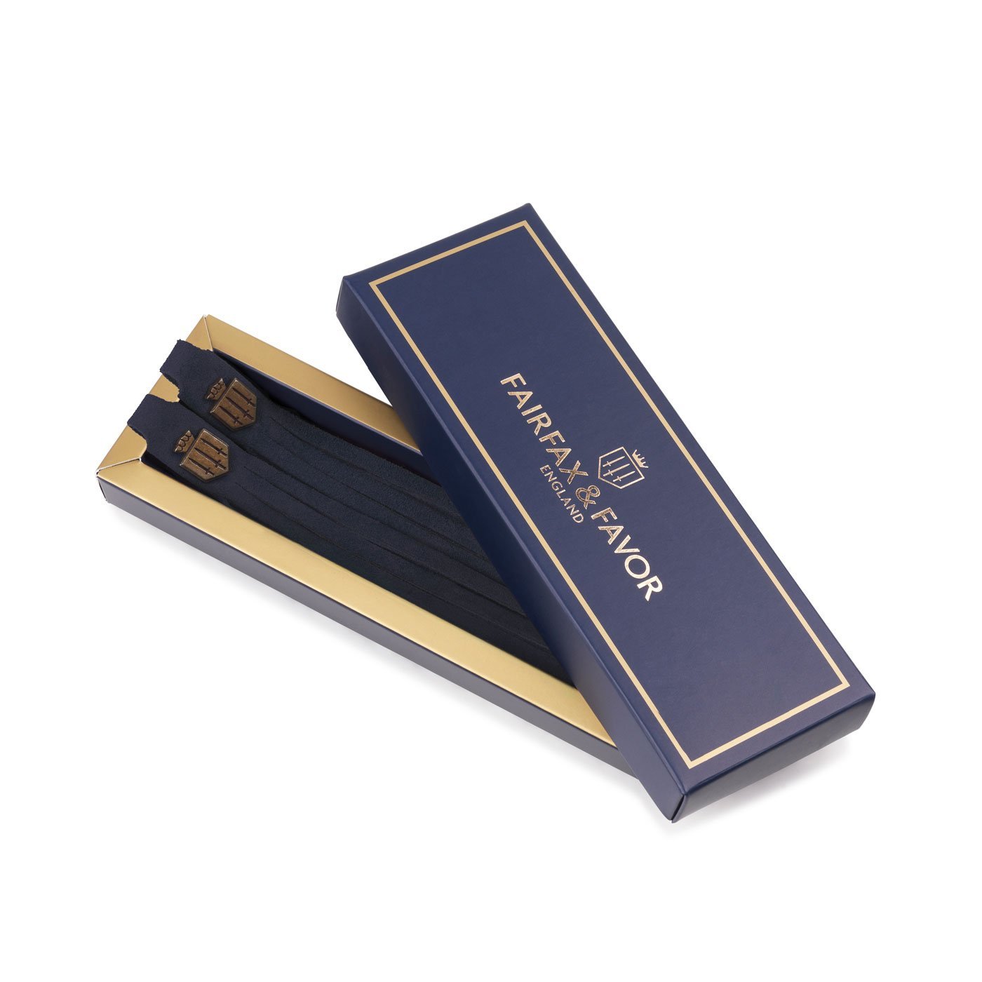 Navy Blue Boot Tassels