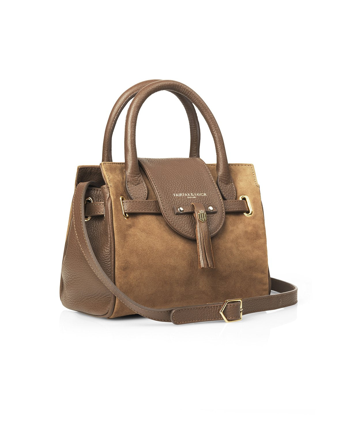 'Mini Windsor' Tan Suede
