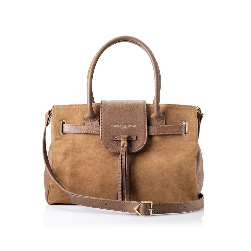 'Windsor' Tan Suede