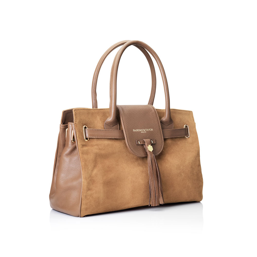 'Windsor' Tan Suede