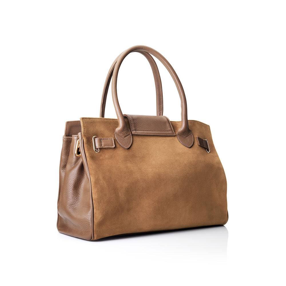 'Windsor' Tan Suede