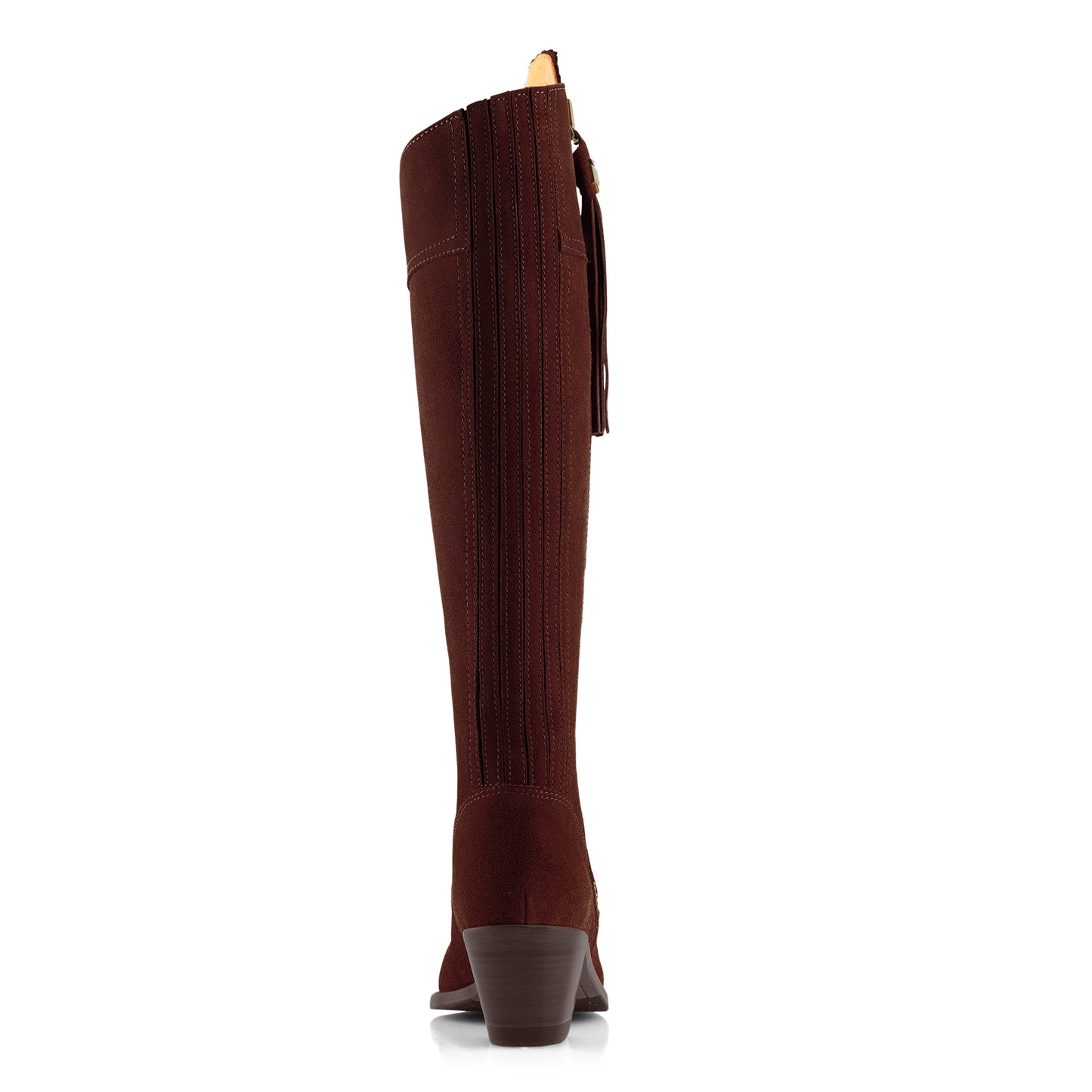 'Regina' Heeled Regular fitting Port Suede