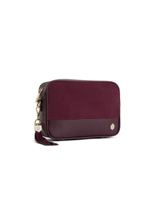 Stockist Exclusive 'Finsbury' Elderberry Suede