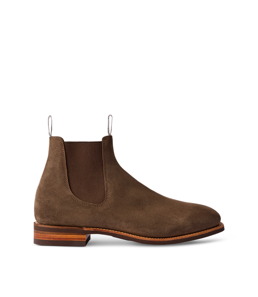 Comfort Craftsman Brown Suede