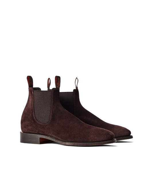 Heritage Craftsman Blackberry Suede