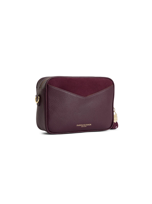 Stockist Exclusive 'Finsbury' Elderberry Suede