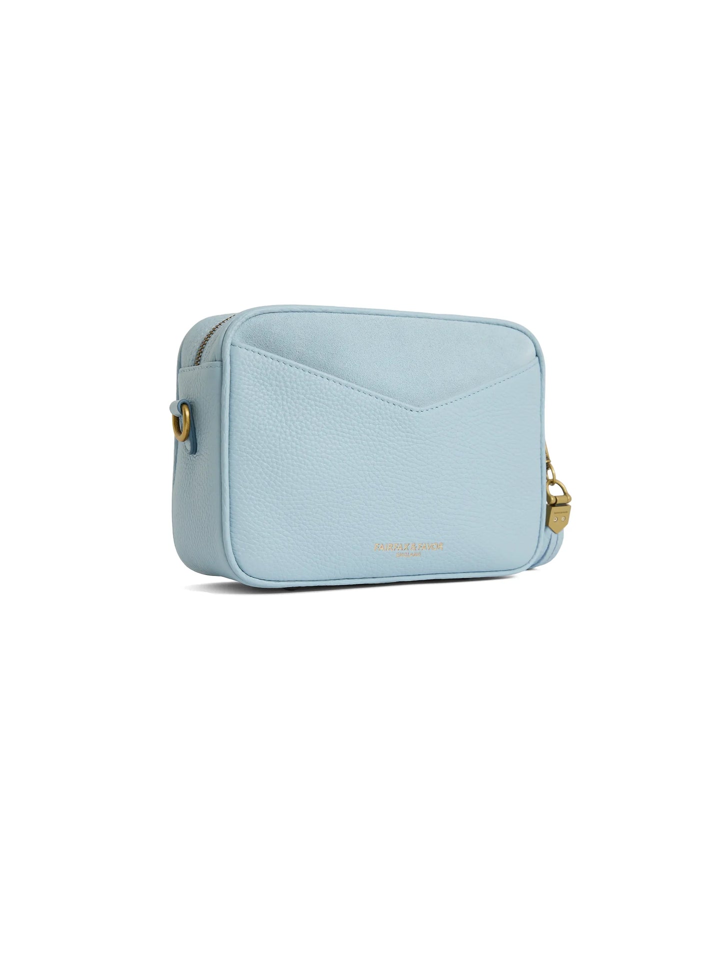 'Finsbury' Sky Blue Suede