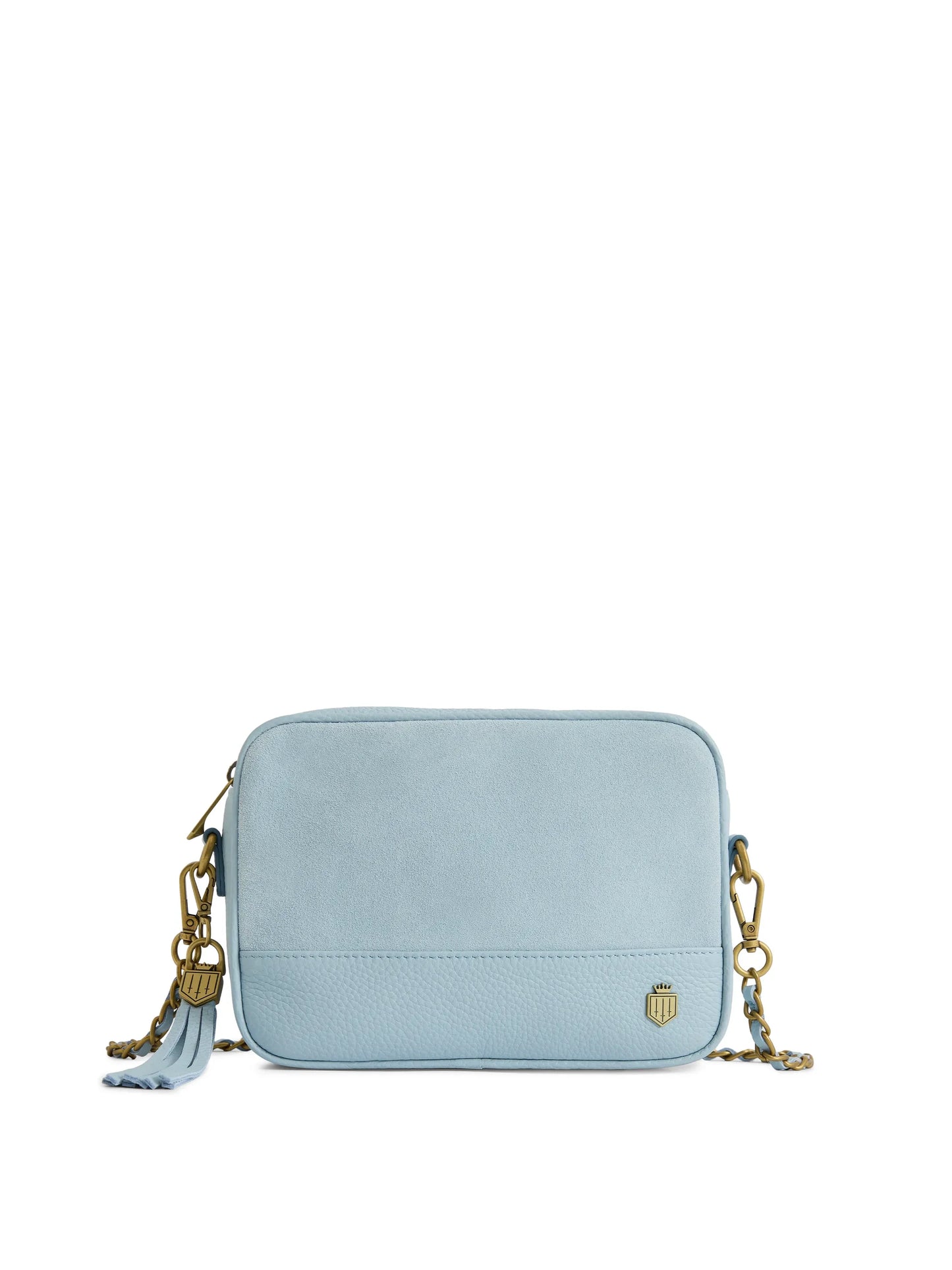 'Finsbury' Sky Blue Suede